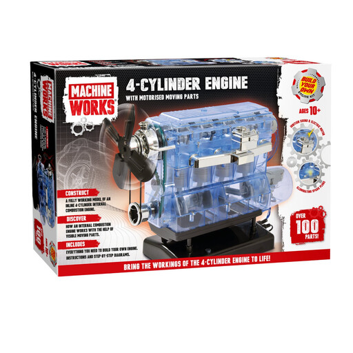Machine Works Build Your Own 4-Cylinder Engine