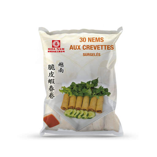 Nems aux Crevettes HOA NAM en galette de blé