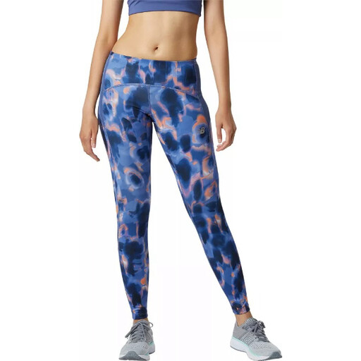 NEW BALANCE Printed Impact Tights Nightsky
