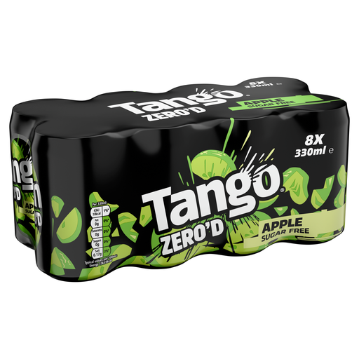 Tango Sugar Free Apple, eight 330ml cans