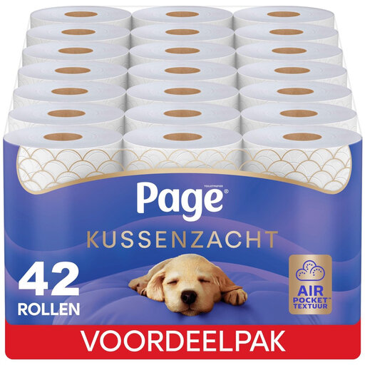 Page Pillow Soft Toilet Paper - 42 Rolls - Value Pack