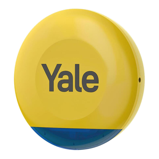 Yale Outdoor Siren Yellow