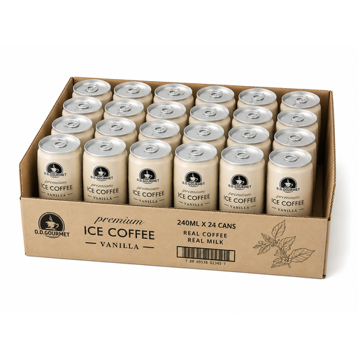OD Gourmet Ice Coffee Vanilla 24×240ml