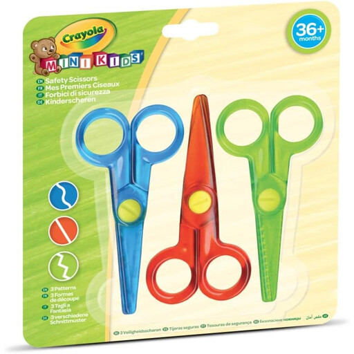 Crayola Mini Kids - 3 Safety Scissors