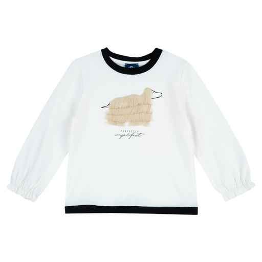 CHICCO ABBIGLIAMENTO T SHIRT LONG SLEEVE 116 NATURAL