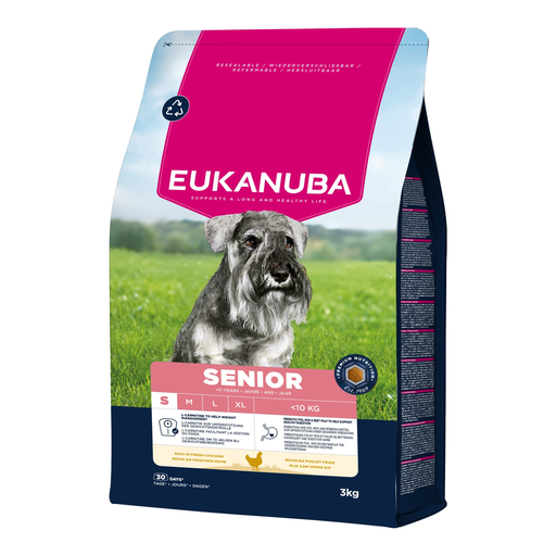 Eukanuba Life Care dog senior small chicken 3 kg