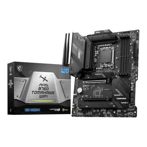 MSI MAG B760 TOMAHAWK WIFI LGA 1700 ATX 主板