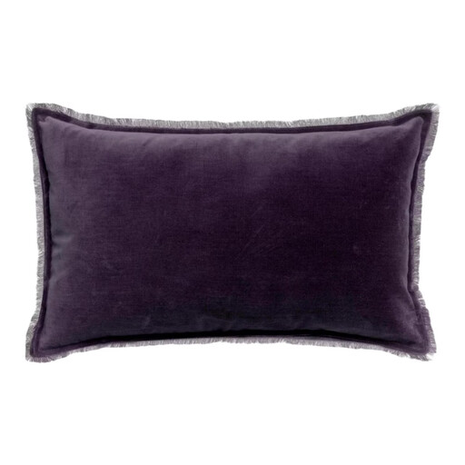 Coussin Fara Vivaraise en Raisin - 40 x 65 cm