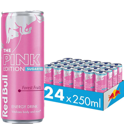 Red Bull Energy Drink The Pink Edition Wild Berry Pack of 24 x 25cl