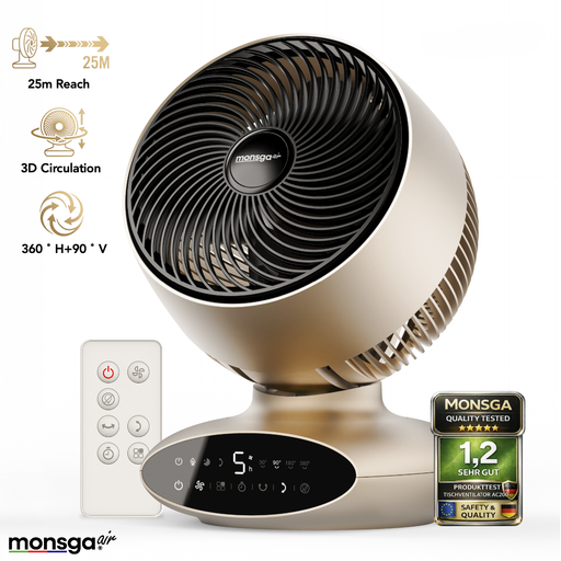 monsga AC200 Turbo Table Fan