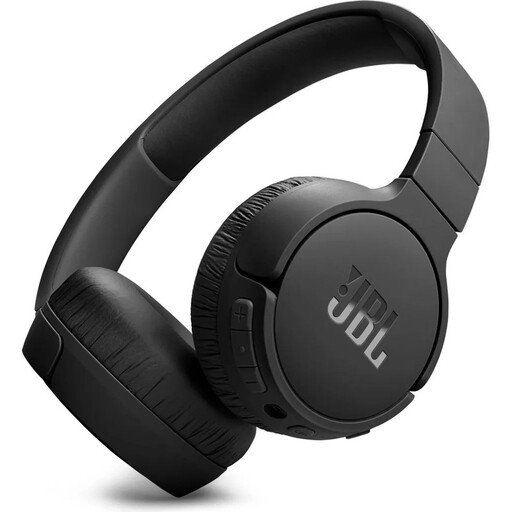 JBL Tune 670NC On-Ear Kopfhörer mit Noise Cancelling in Schwarz