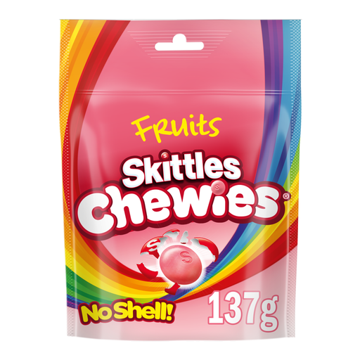 Skittles Fruits Chewies Sweets Treats Candy Treat Bag 137g