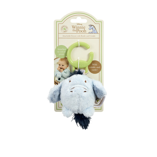 Disney attachable Eeyore Rattle and crinkle