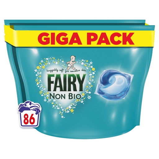 Fairy PODS, Washing Liquid Laundry Detergent Capsules, Non Bio