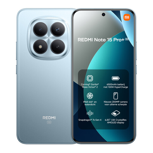 REDMI Note 15 Pro+ 5G Glacier Blue
