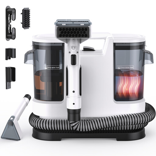 Lubluelu V8 Corded Carpet Cleaner