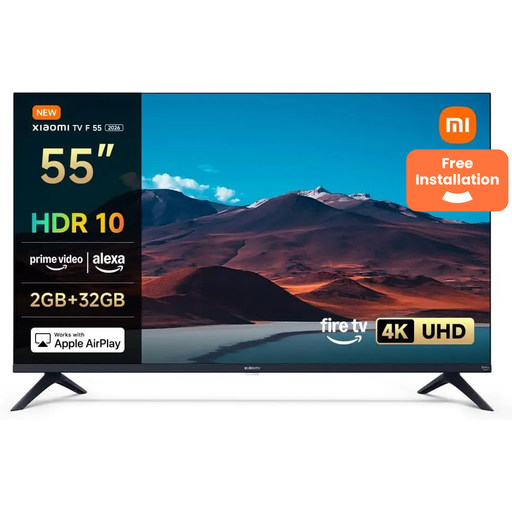 Xiaomi TV F 55" LED 4K UHD Smart Fire TV