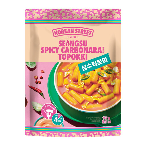 Korean Street Spicy Carbonara Tteokbokki 142g