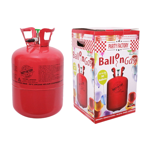 Ballongas für bis zu 50 Ballons