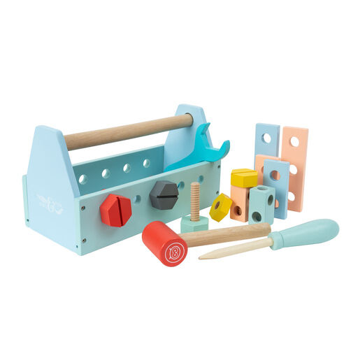 Owl and Fox FSC Wooden Toolbox Playset