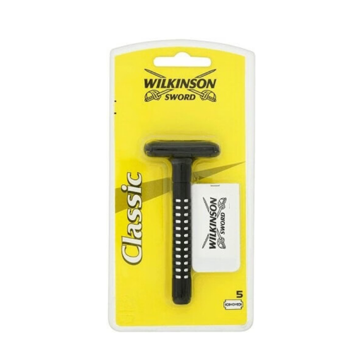 Wilkinson Sword Double Edge Classic Razor & 5 Blades 1 Unit