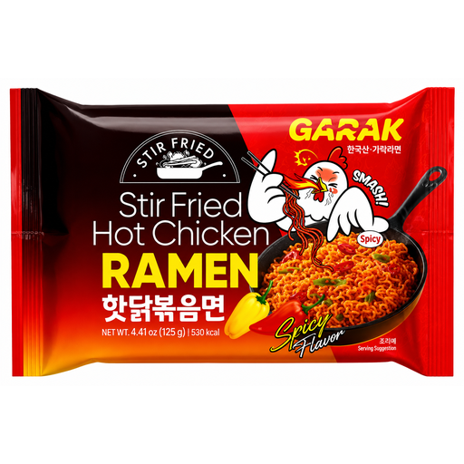 Delief GARAK Stir Fried Hot Chicken Flavor Ramen