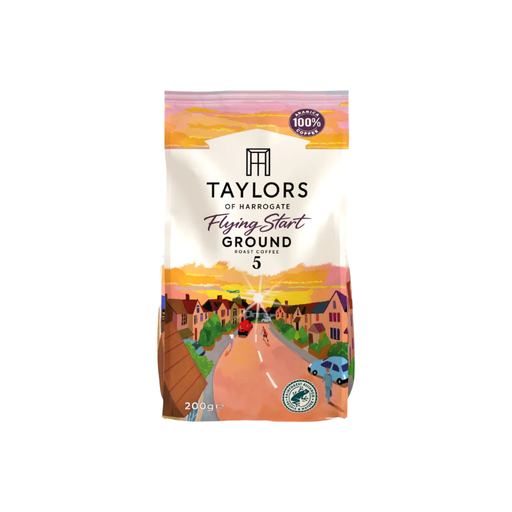 Taylors of Harrogate Flying Start Ground Coffee 200g