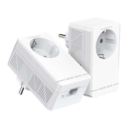 MERCUSYS MP500P KIT AV1000 Gigabit Passthrough Powerline Adapter Set