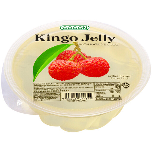 Cocon Kingo Lychee Jelly with Nata de Coco