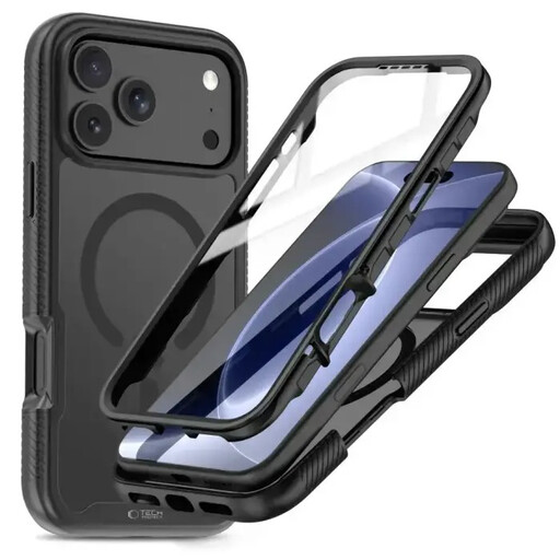 Tech-Protect Defense MagSafe for iPhone 17 Pro and 18 Pro matte black