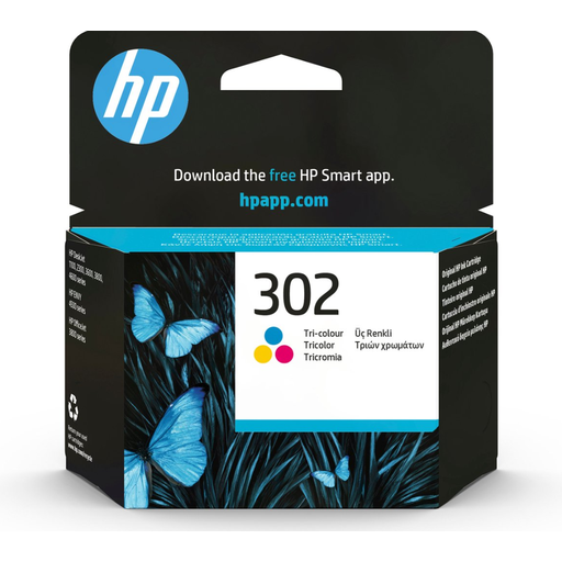 HP 302 Tri-color Ink Cartridge