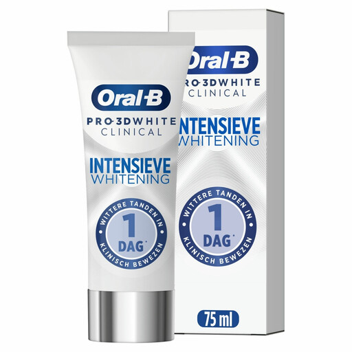 Oral-B Toothpaste Pro 3D White Clinical Bright Brilliance 75ml