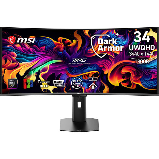 MSI MPG 341CQR X36 360Hz Gaming Monitor