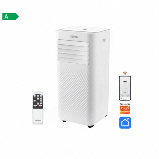 Salente SummerICE9, Smart mobile air conditioner, 9000 BTU, WiFi + Bluetooth, Remote control