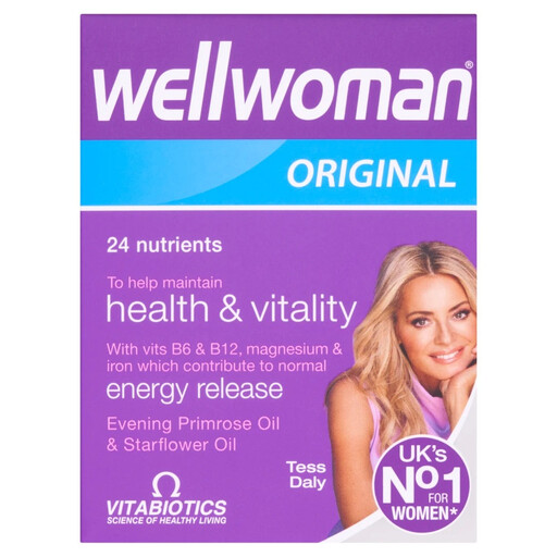 Vitabiotics Wellwoman Original Daily Wellness Support Capsules
