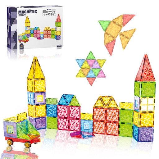 XINQIYUAN 55-delige set magnetische bouwblokken