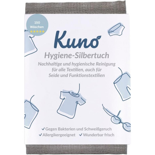 Kuno Hygienic Rinser Silver Cloth for Washing Machine