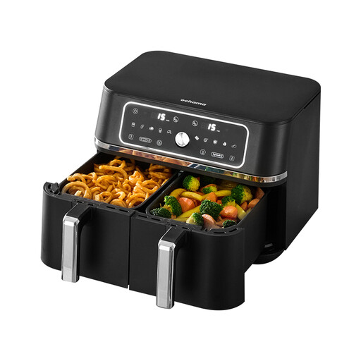 ochama Dual-Chamber Air Fryer, 9L