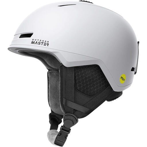 OutdoorMaster Diamond II MIPS Ski Helmet White M