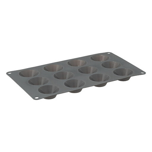 5FIVE Quadratische Silikon-Kuchenform in Grau