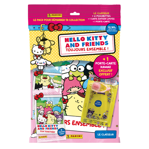 PANINI HELLO KITTY & FRIENDS TRADING CARDS Starter Pack