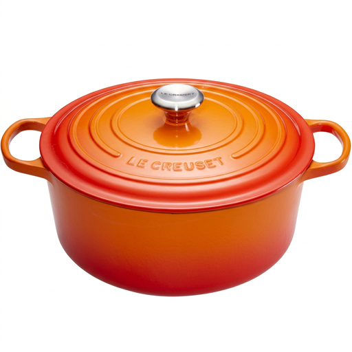Le Creuset Signature Gietijzeren Braadpan - 20 cm, Oranjerood