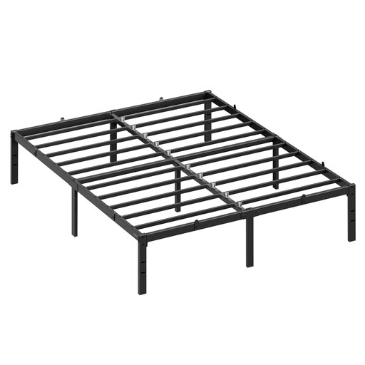 Ochama Double Bed 140*190 cm with Metal Slatted Base