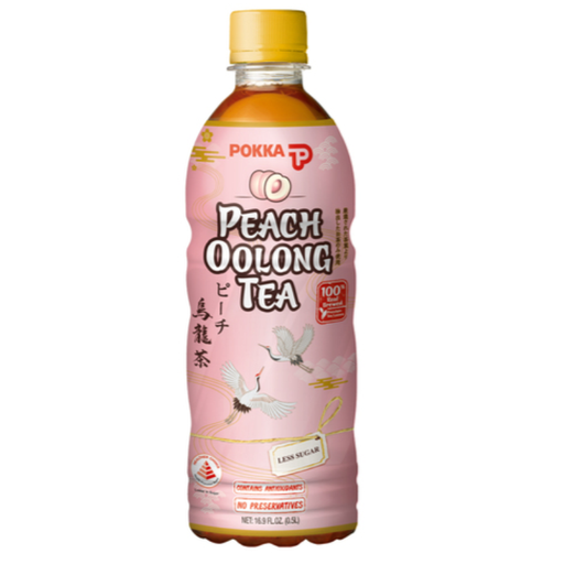 Pokka Drink Oolong Tea Peach 500ml