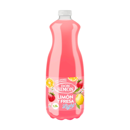 Limonade pétillante à la fraise Don Simon 1,5L