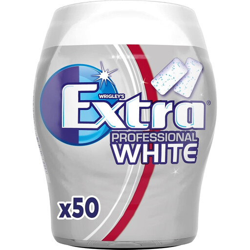 Wrigleys Extra Professional White Mint 50 Tablets