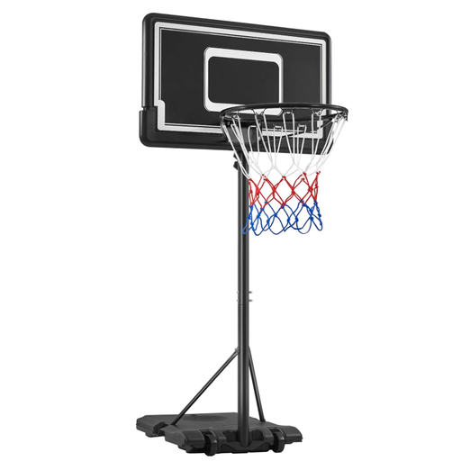Yaheetech Portable Basketball Hoop 7.2′-8.2′ Height Adjustment