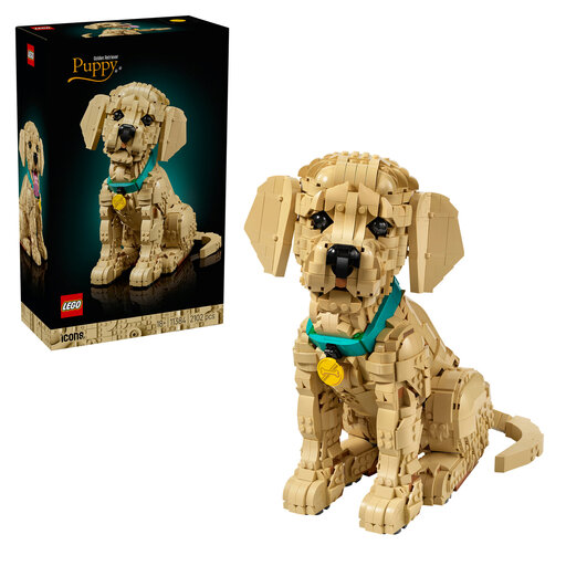 LEGO Icons 11384 Golden Retriever Puppy