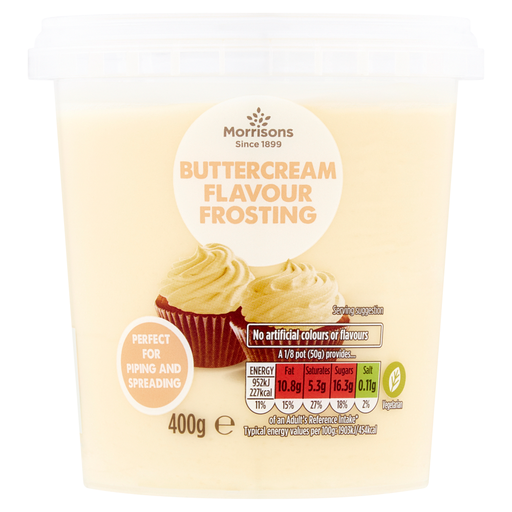 Morrisons Vanilla Frosting 400g