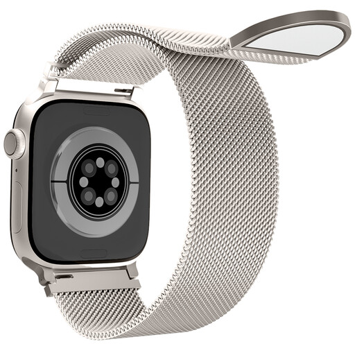 Apple watch bands (46mm/45mm/44mm/49mm)+(S3/2/1 42mm) starlight（circle）